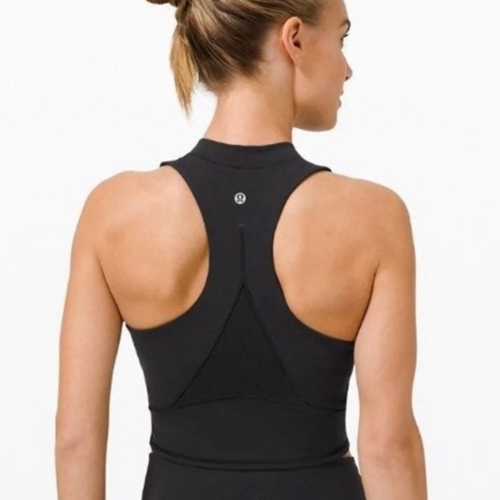 Lululemon Everlux Everlux & Mesh Crop Tank size 4
